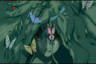 Forest Spirit from The Firebird Fantasia 2000 1999 animatedfilmreviews.filminspector.com
