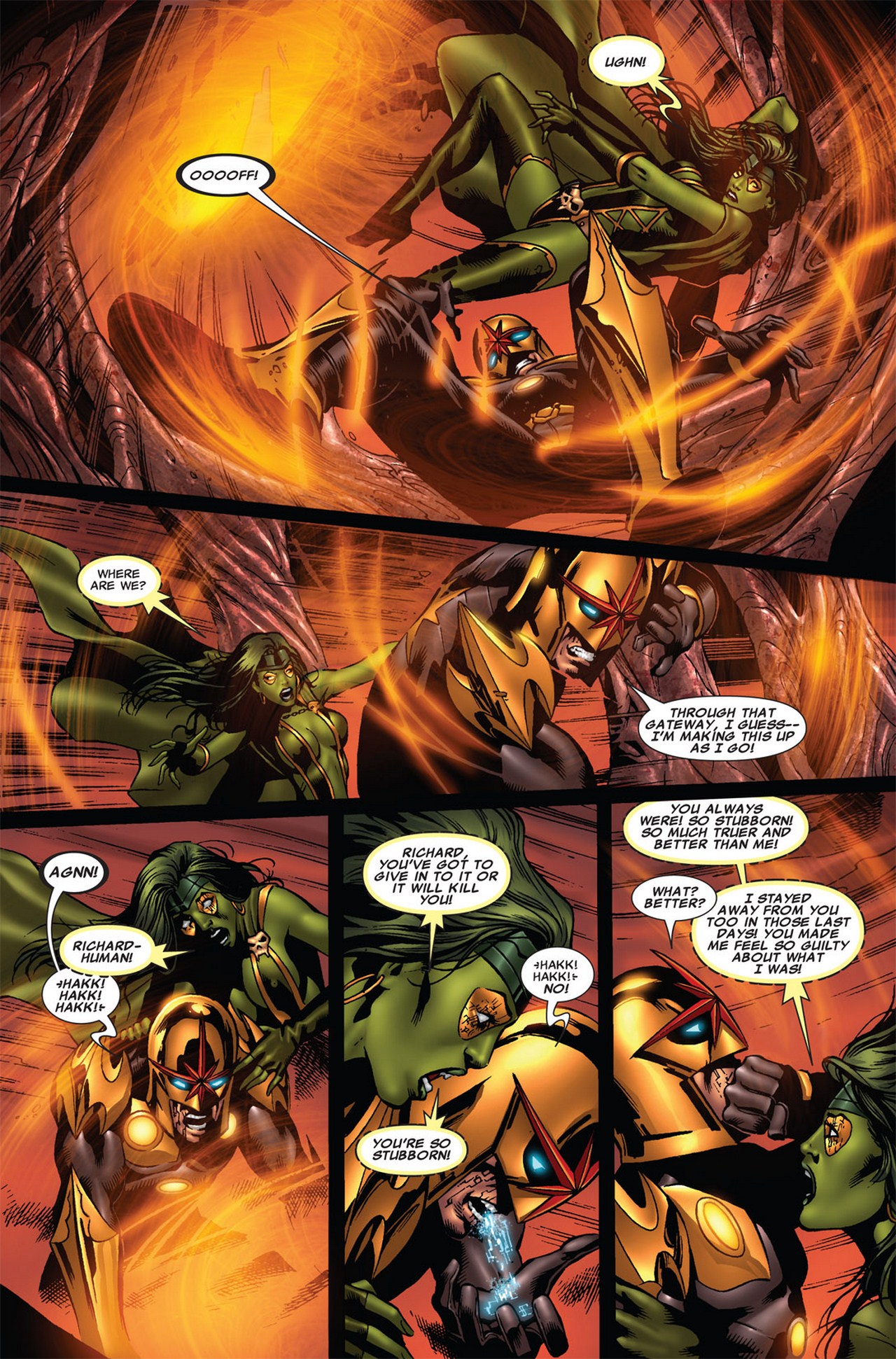 Read online Nova (2007) comic -  Issue #10 - 17