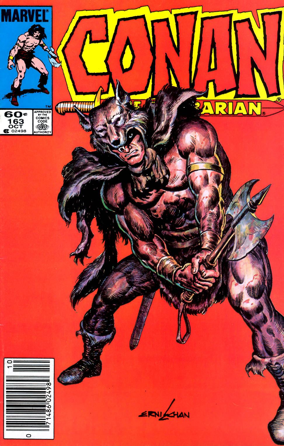 Read online Conan the Barbarian (1970) comic -  Issue #163 - 1
