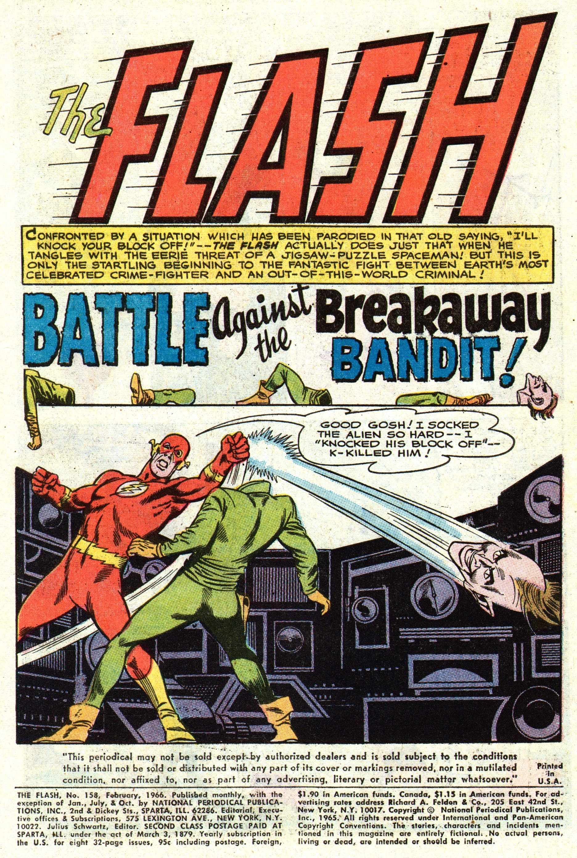 The Flash (1959) issue 158 - Page 3