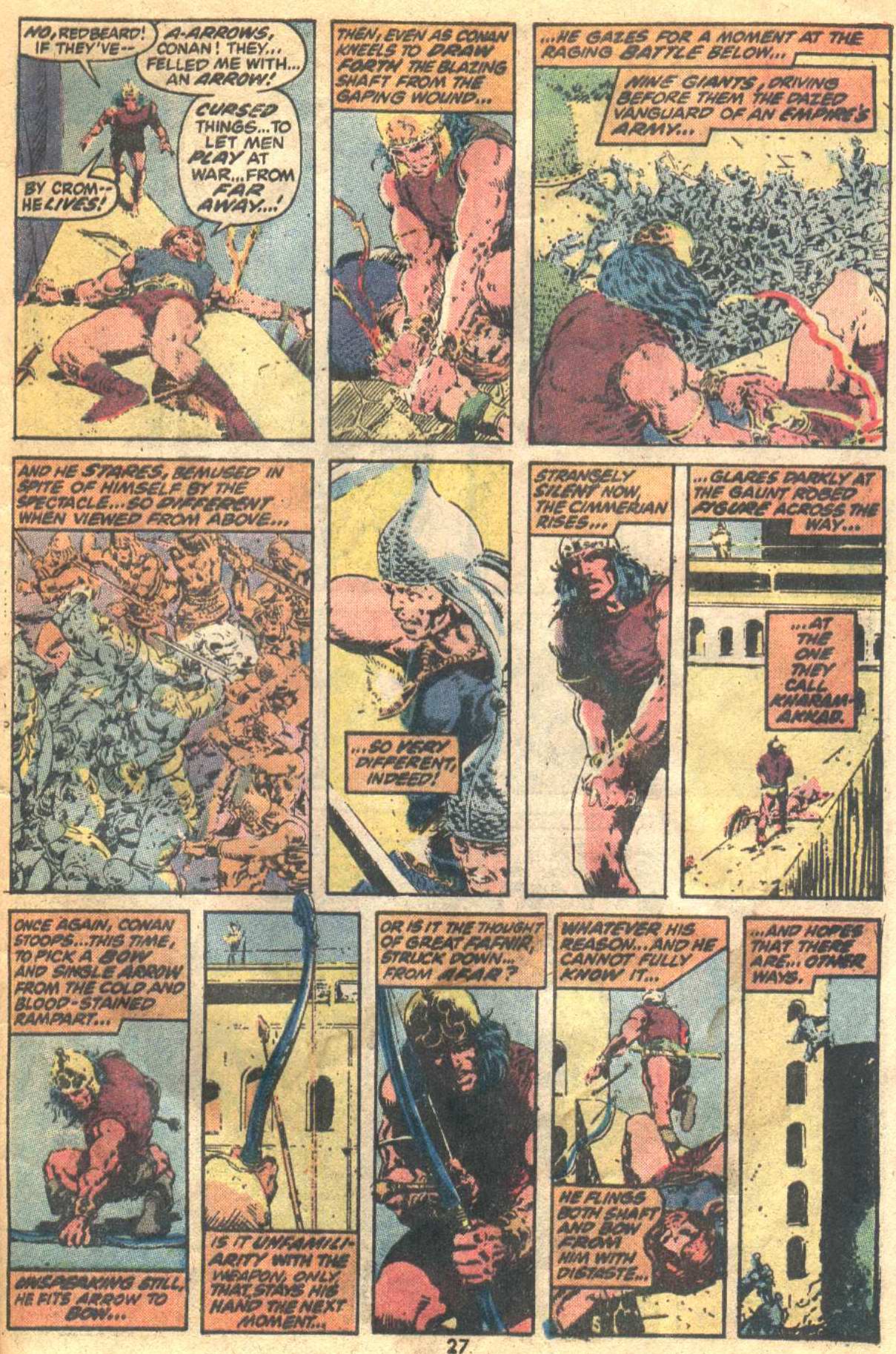 Conan the Barbarian (1970) Issue #19 #31 - English 20