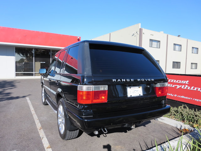 Spectacular Range Rover after full paint job by Almost Everything Auto Body.