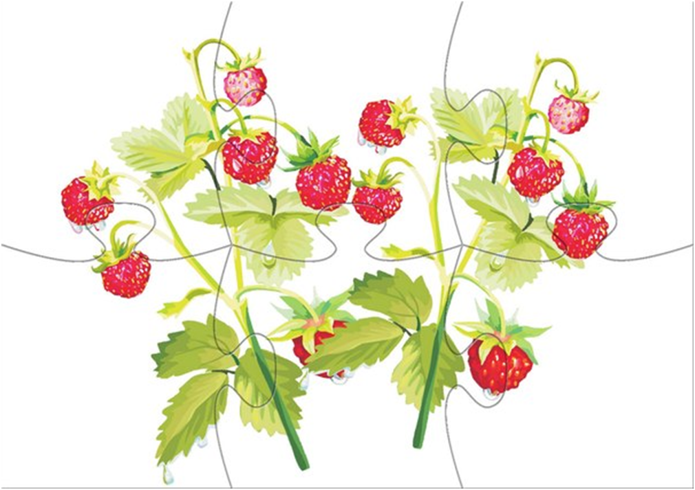 Игра земляника. Пазлы ягоды для детей. Ягоды разрезные. Пазлы на тему ягоды. Пазлы разрезные цветы для детей.