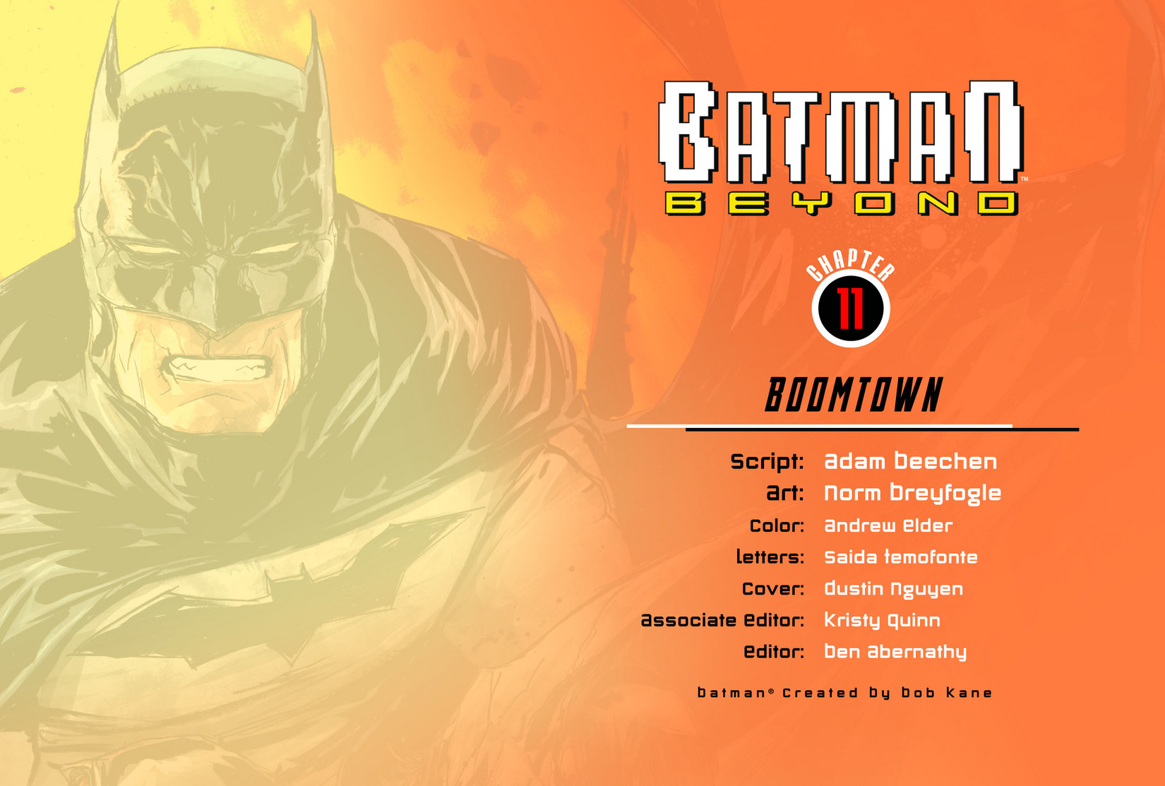 Read online Batman Beyond (2012) comic -  Issue #11 - 2