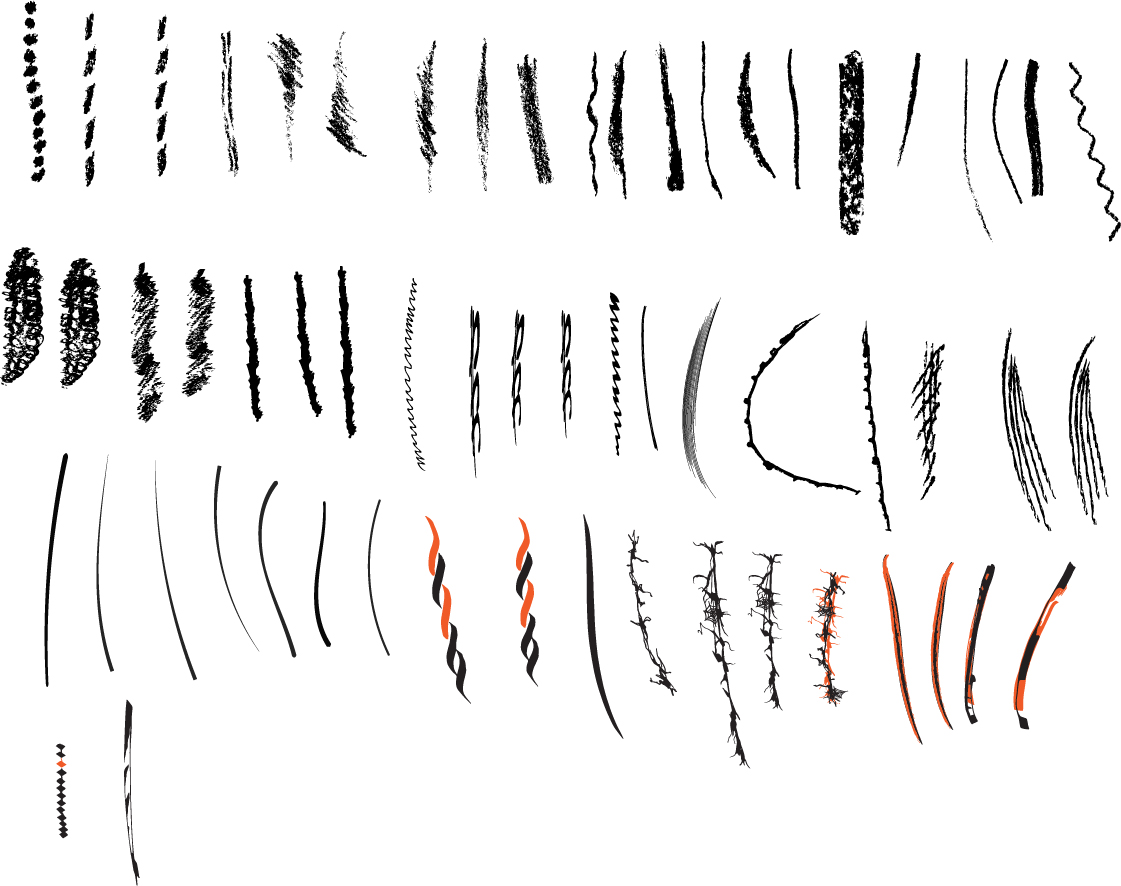 Pack de Pinceles para Illustrator Good Designs