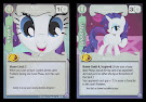 My Little Pony Rarity, Dazzling Fashionista Premiere CCG Card