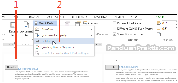 header and footer in word 2013 graphicals header and footer in word 2013 graphicals