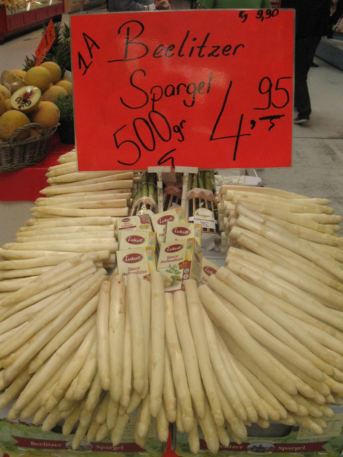 The Deutschland Diaries A German obsession Asparagus green and white