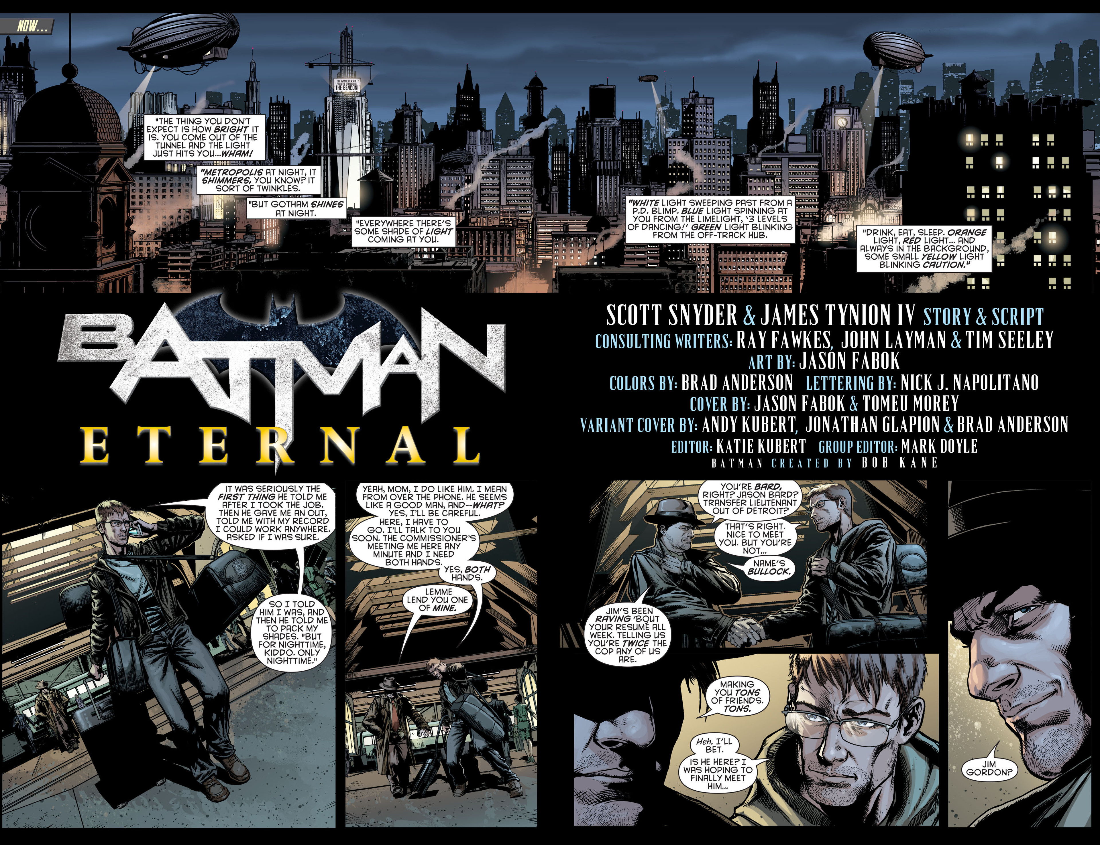 Read online Batman Eternal comic -  Issue #1 - 3