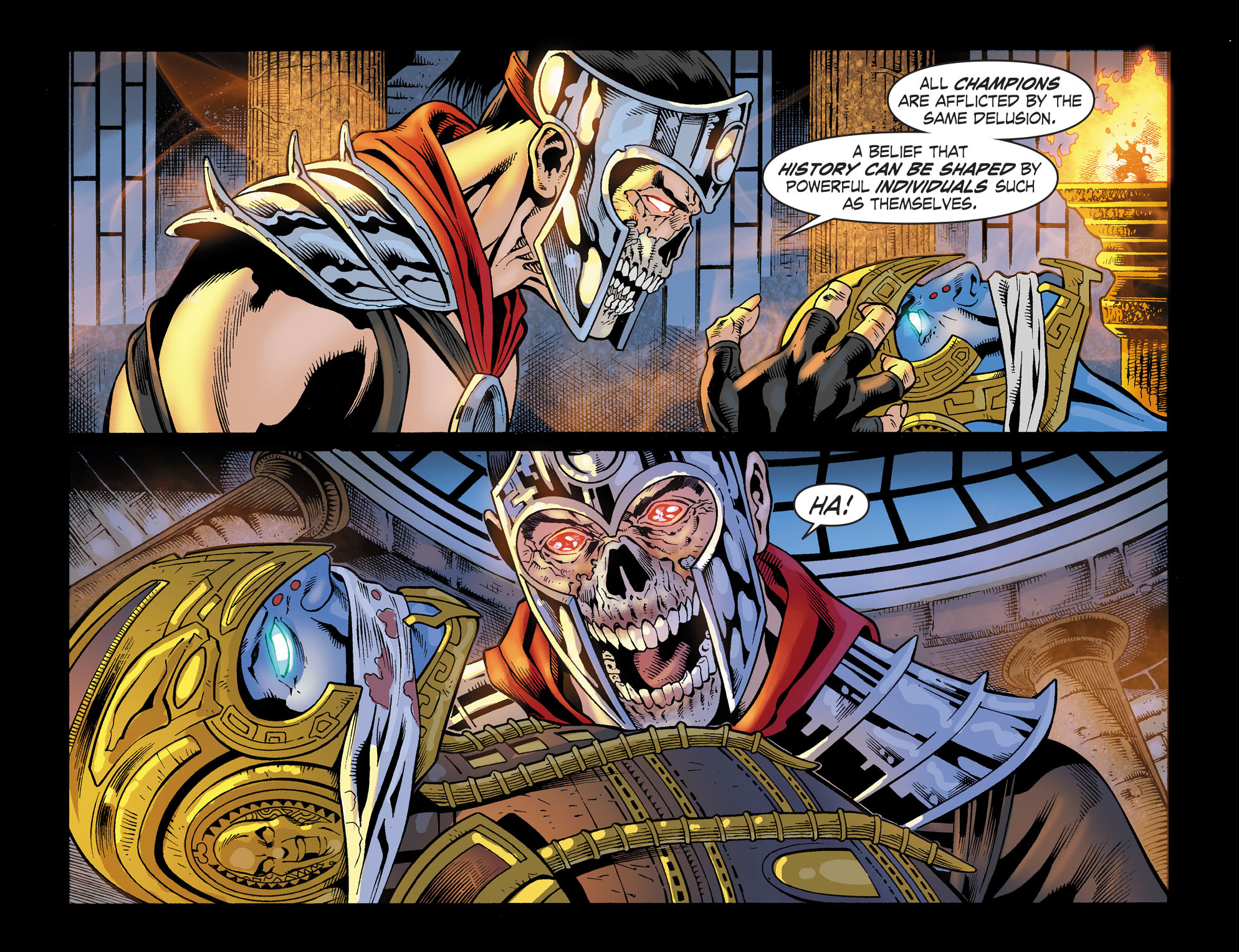 Read online Mortal Kombat X [I] comic -  Issue #30 - 15