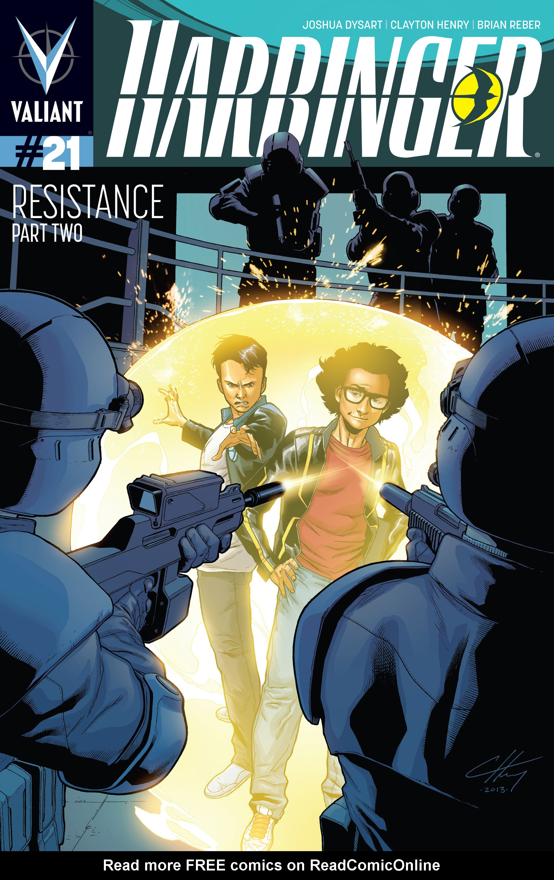 Read online Harbinger (2012) comic -  Issue #21 - 1