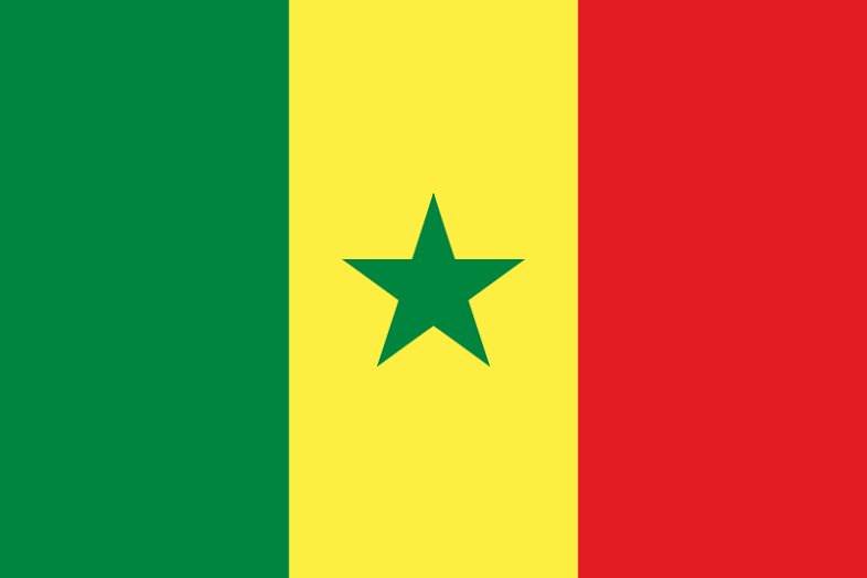 Bendera negara Senegal Bendera identitas negara Senegal