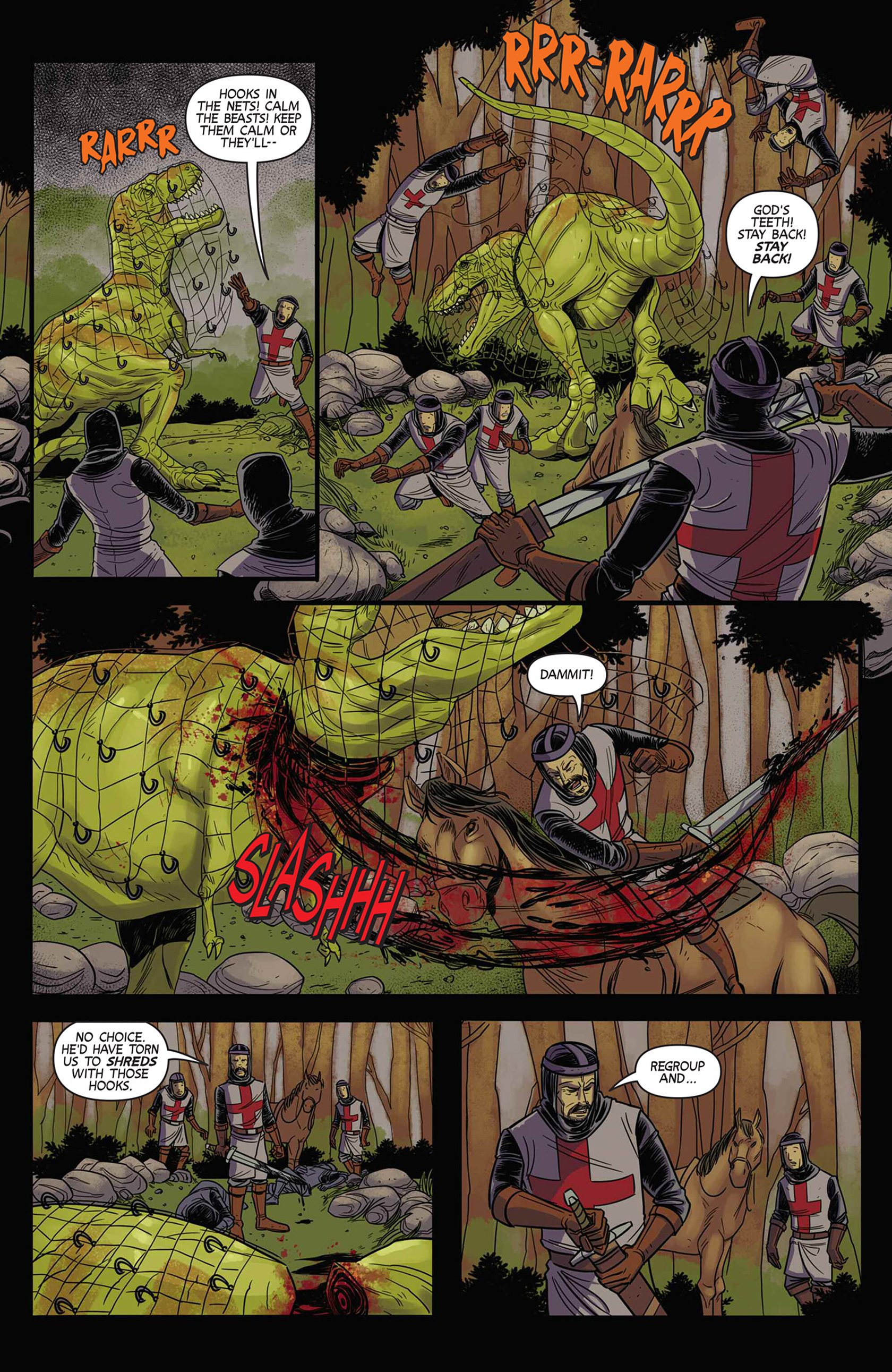 Read online Turok: Dinosaur Hunter (2014) comic -  Issue #12 - 14