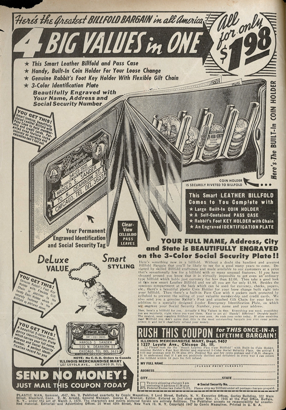 Read online Plastic Man (1943) comic -  Issue #8 - 2