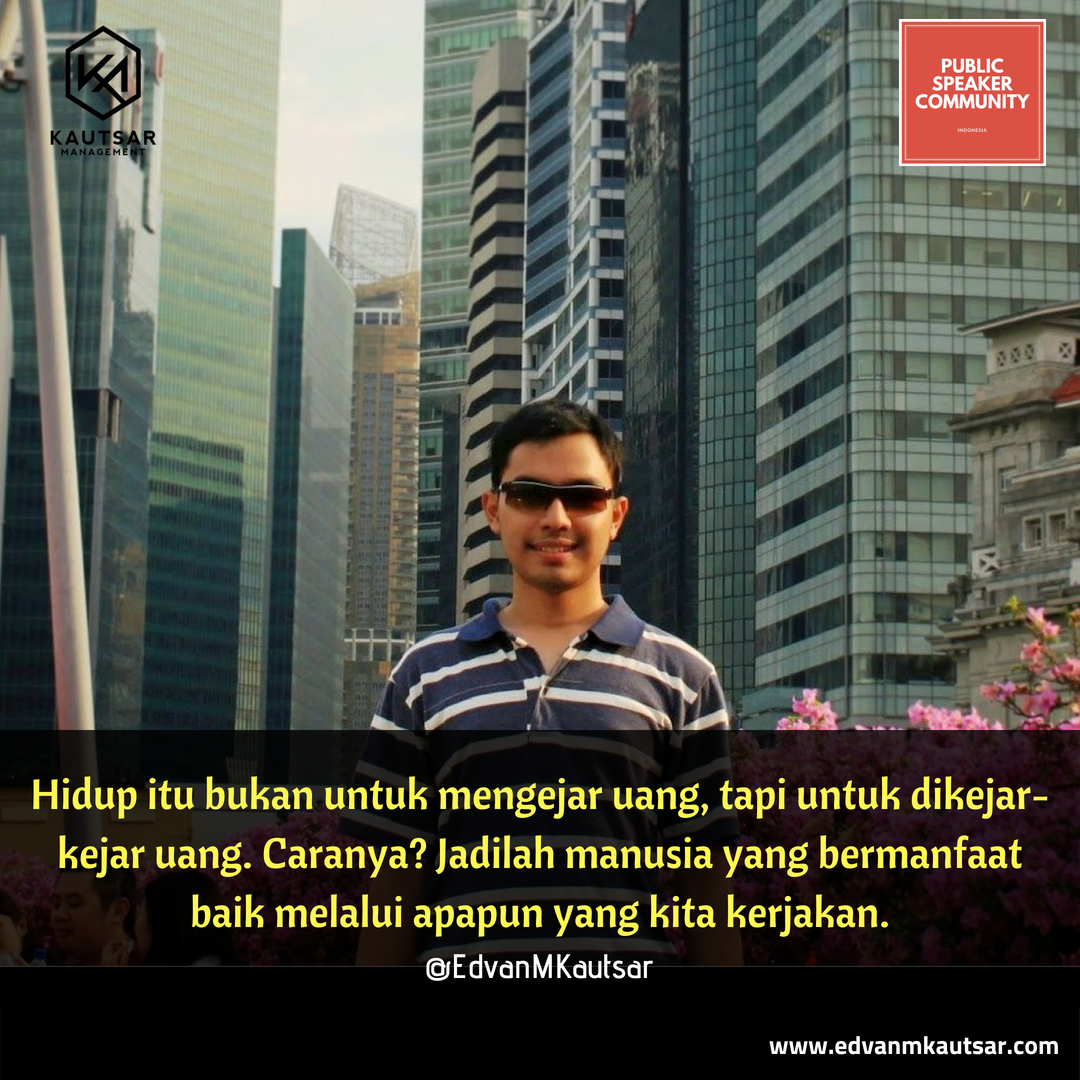 Motivator Muda Indonesia Edvan M Kautsar, Penulis
