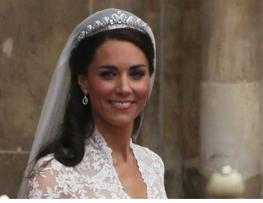 more than a pretty face: El maquillaje de Kate middleton el día de su boda
