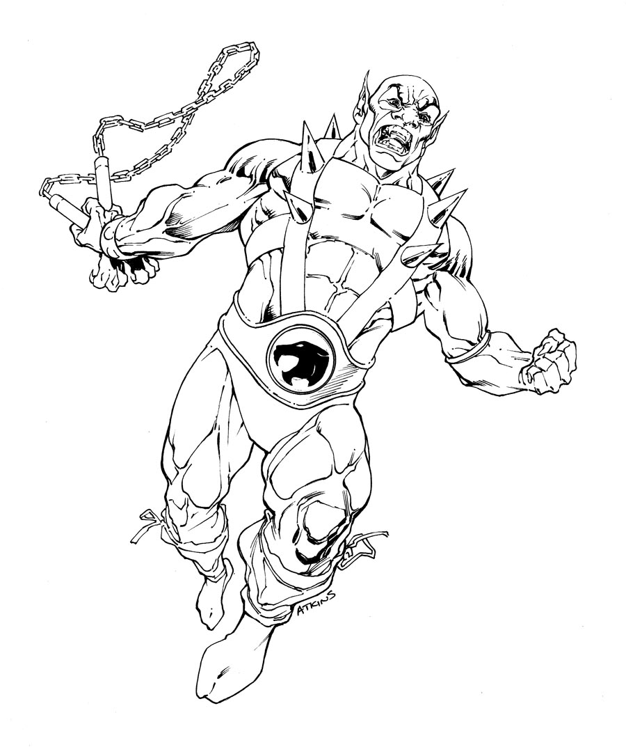 LAMINAS PARA COLOREAR - COLORING PAGES: Thundercats para dibujar pintar