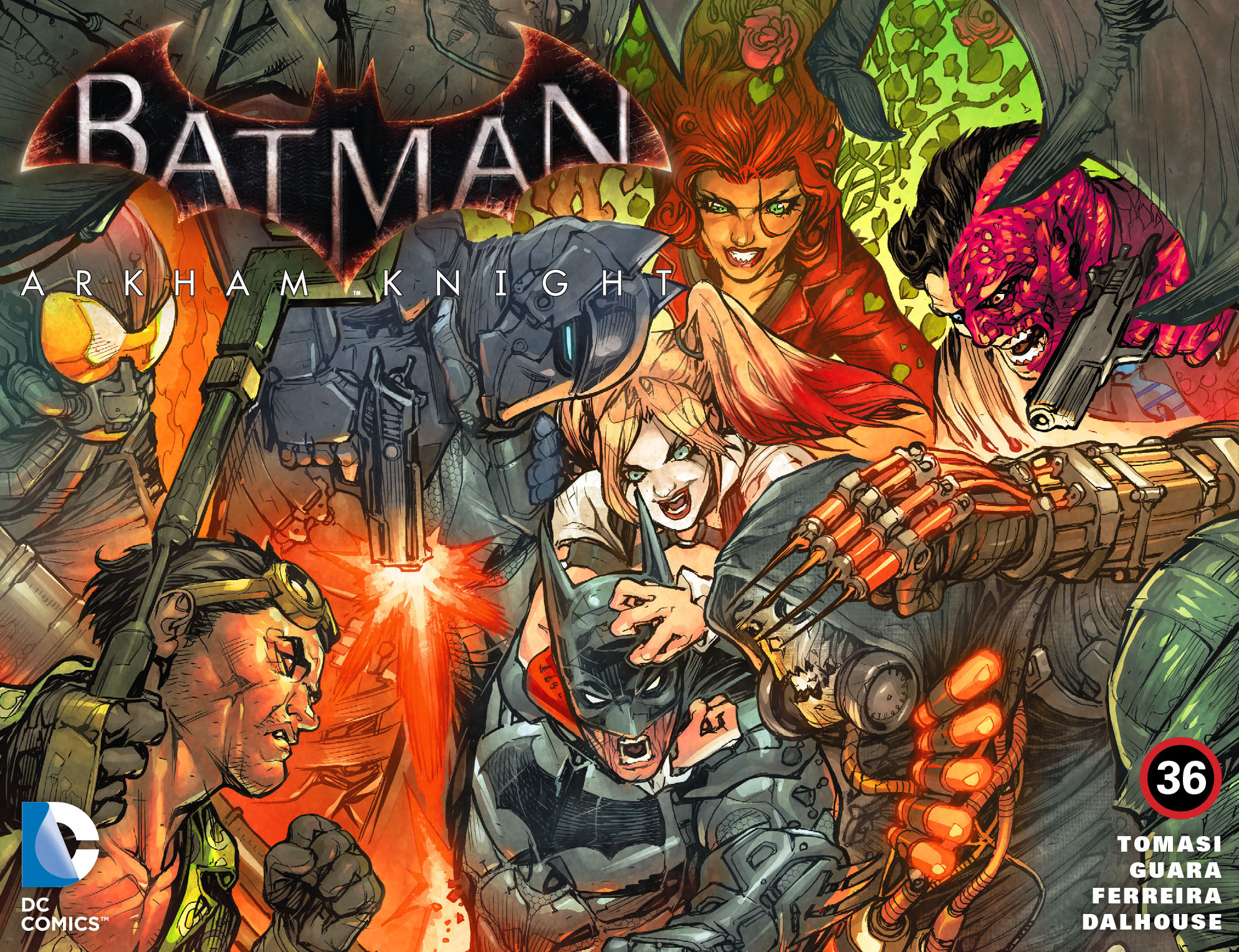 Read online Batman: Arkham Knight [I] comic -  Issue #36 - 1