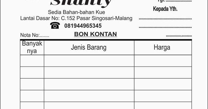 Gaya Terbaru 47+ Desain Nota Rumah Makan Gaya Terbaru 47+ Desain Nota Rumah Makan