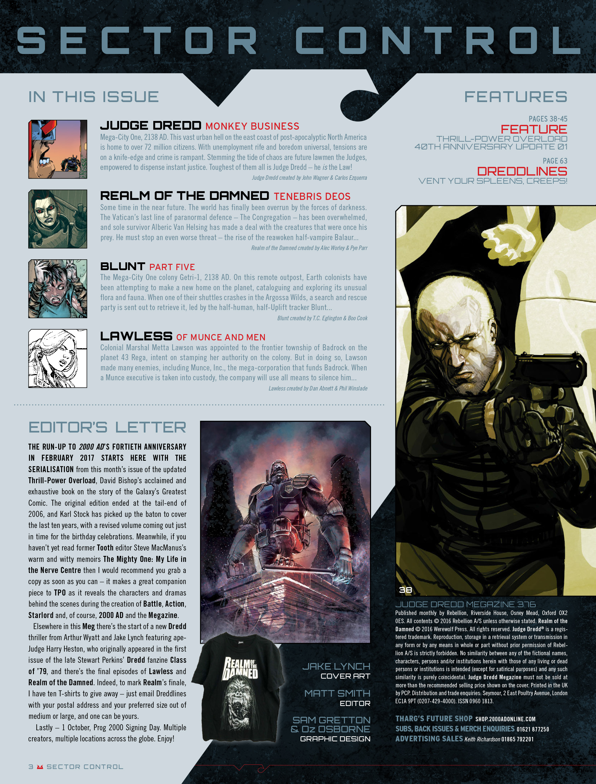 Read online Judge Dredd Megazine (Vol. 5) comic -  Issue #376 - 3
