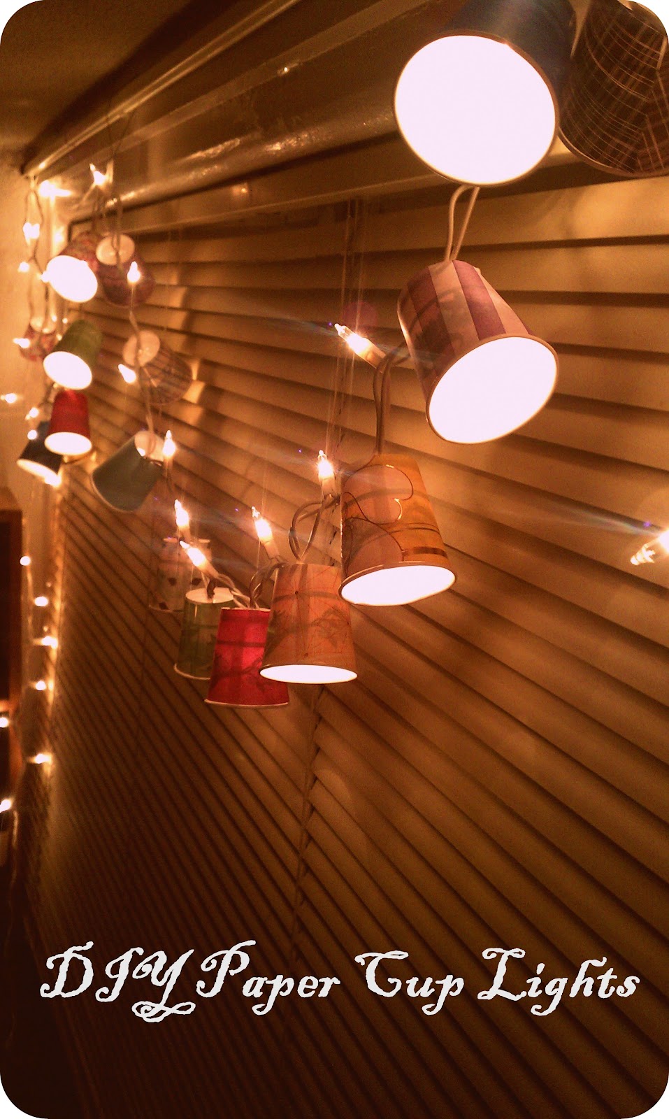 Diary of a Crafty Girl: Paper Cup Lights