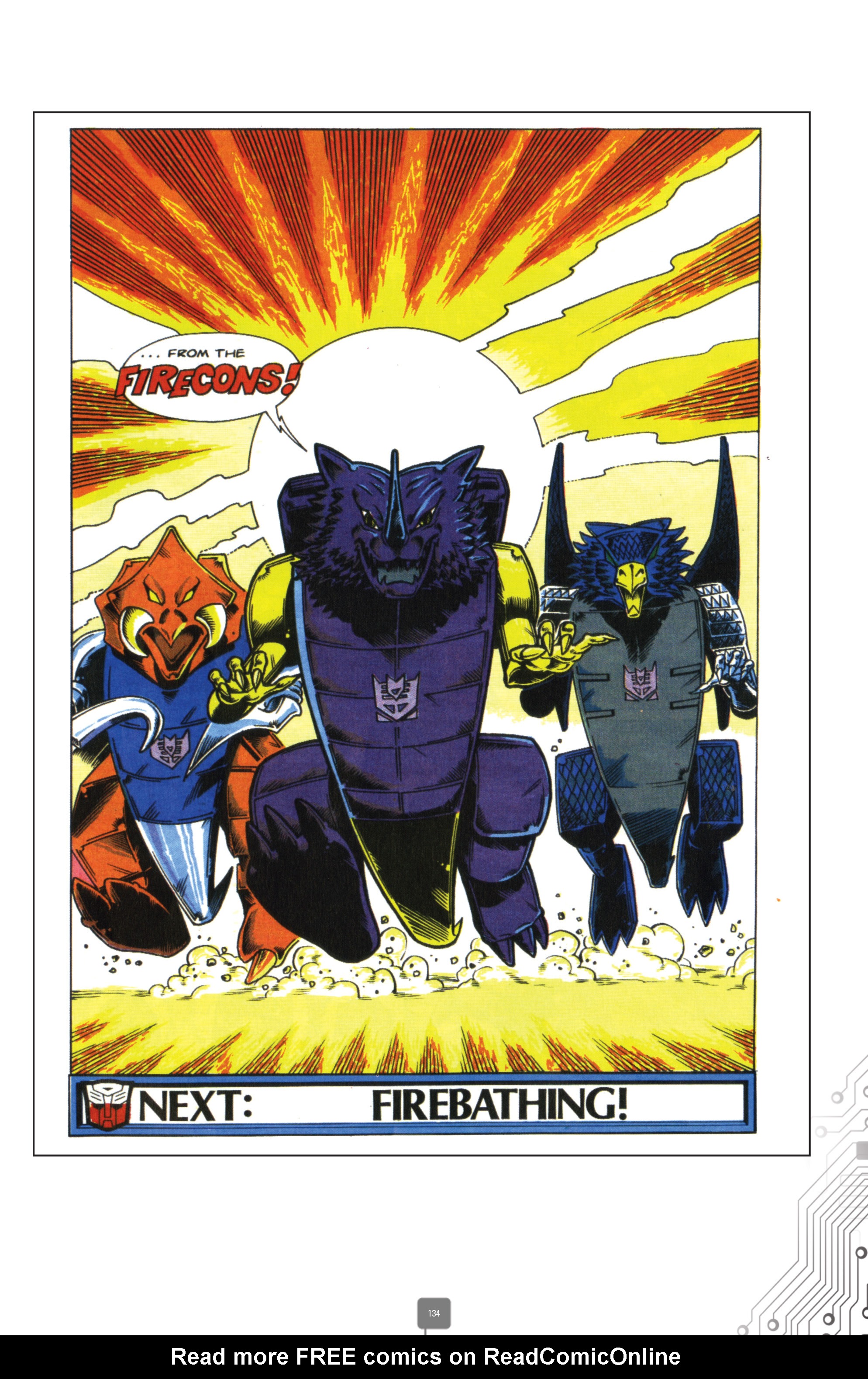 Read online The Transformers Classics UK comic -  Issue # TPB 5 - 134