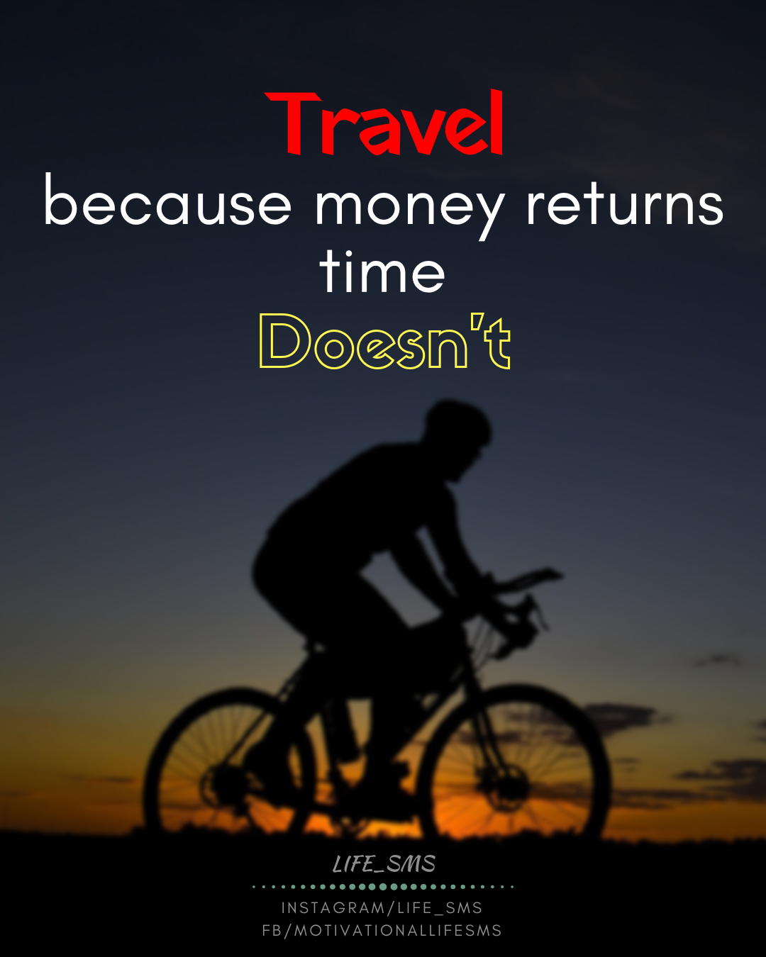 Travel because money return Quotes