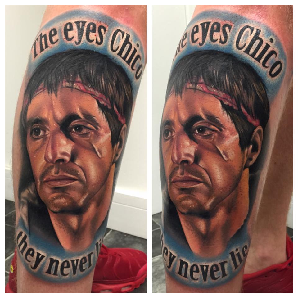 The Eyes Chico, They Never Lie. Body Art UK