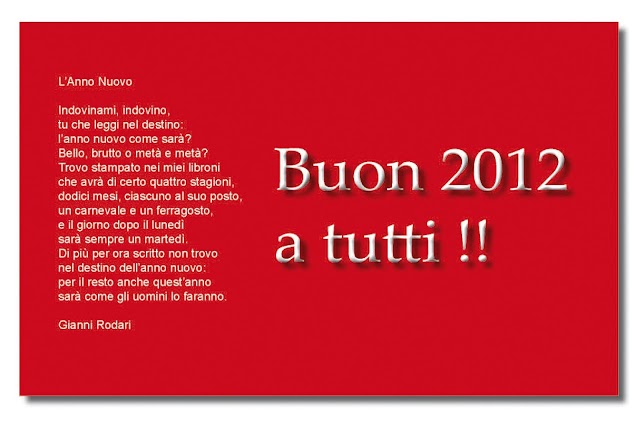 Buon Anno Nuovo