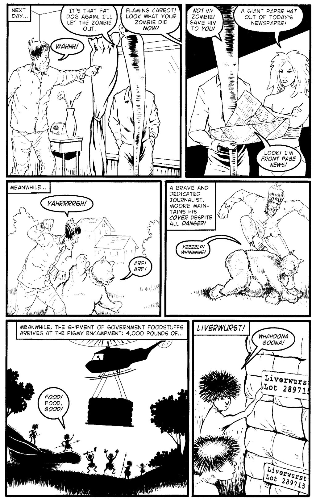 Read online Flaming Carrot Comics (2004) comic -  Issue #2 - 19