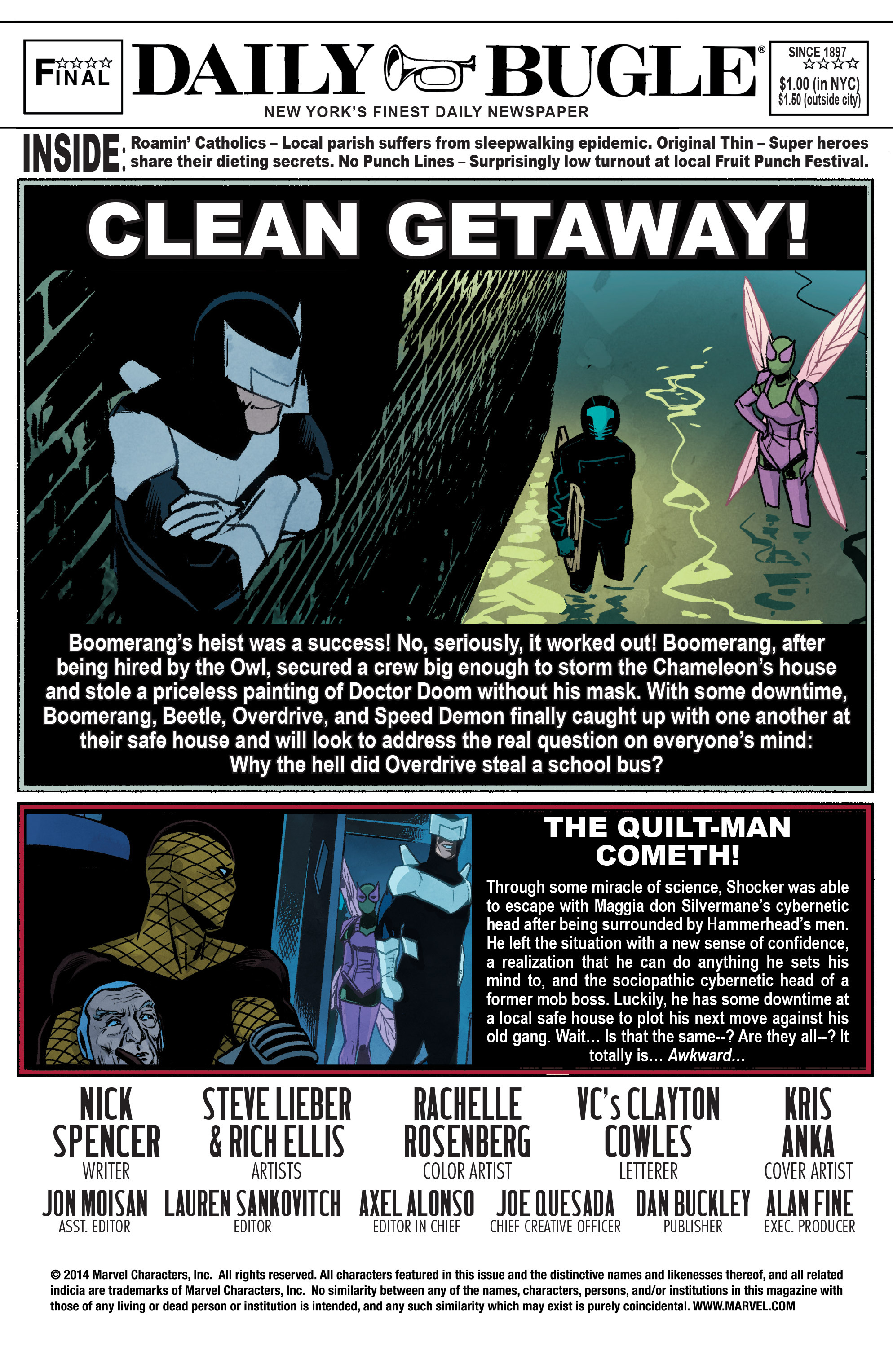 The Superior Foes of Spider-Man issue 14 - Page 2