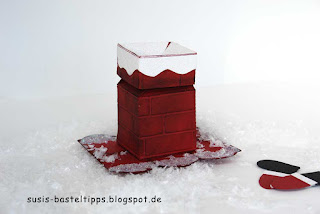 Schornstein stampin up verpackung zum Nikolaus mit Magicbox