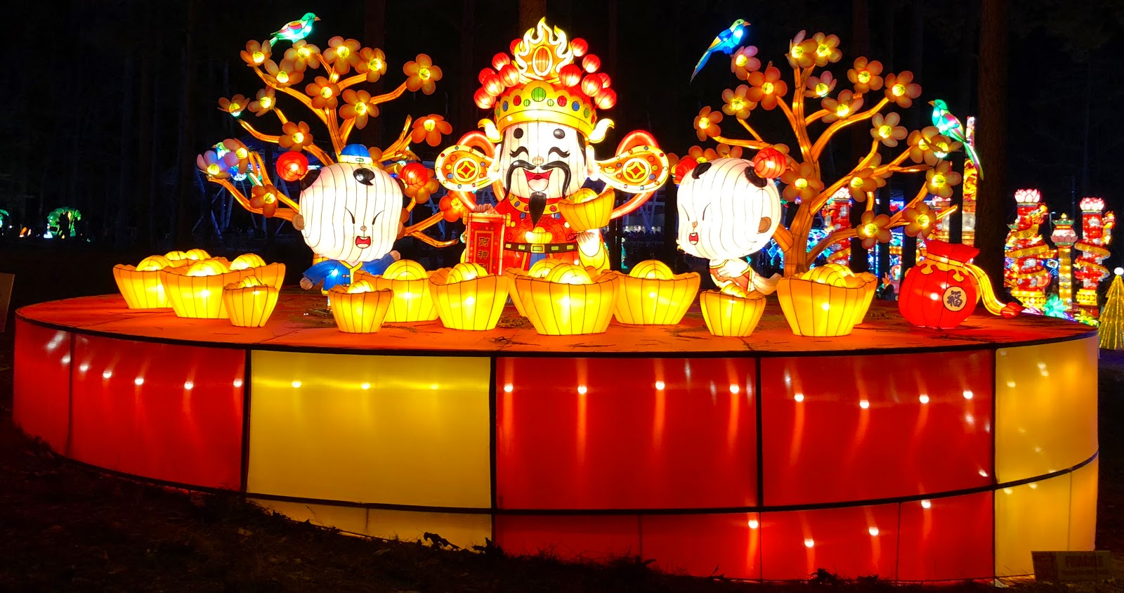 Chinese Lantern Festival 2017 Cary, NC Blue Skies for Me Please