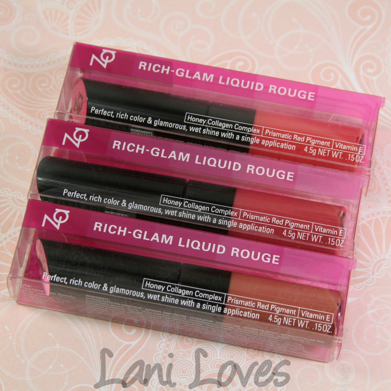 ZA Rich-Glam Liquid Rouge - RD301, PK331 and RD391 Swatches & Review