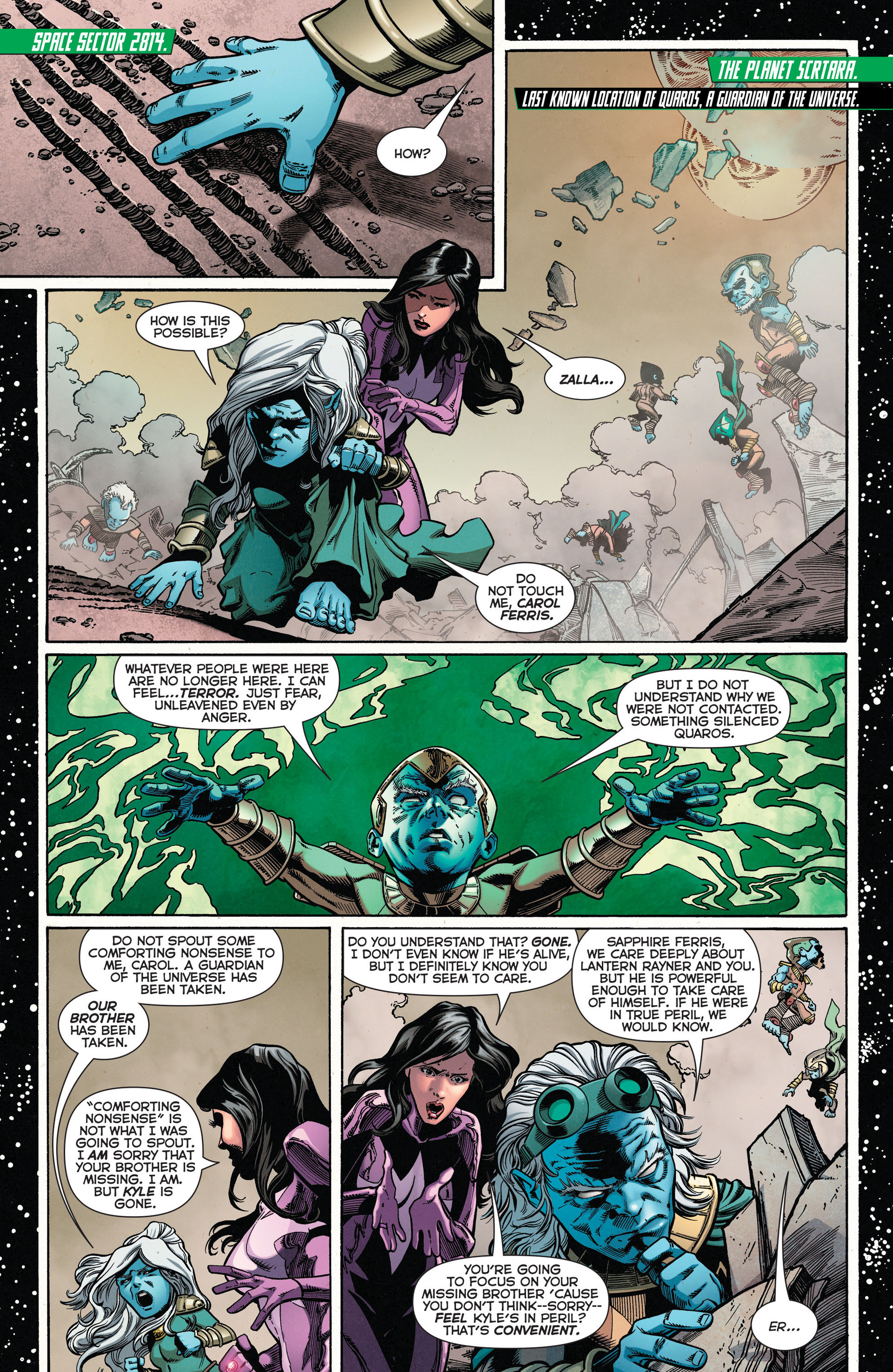 Read online Green Lantern: New Guardians comic -  Issue #32 - 6