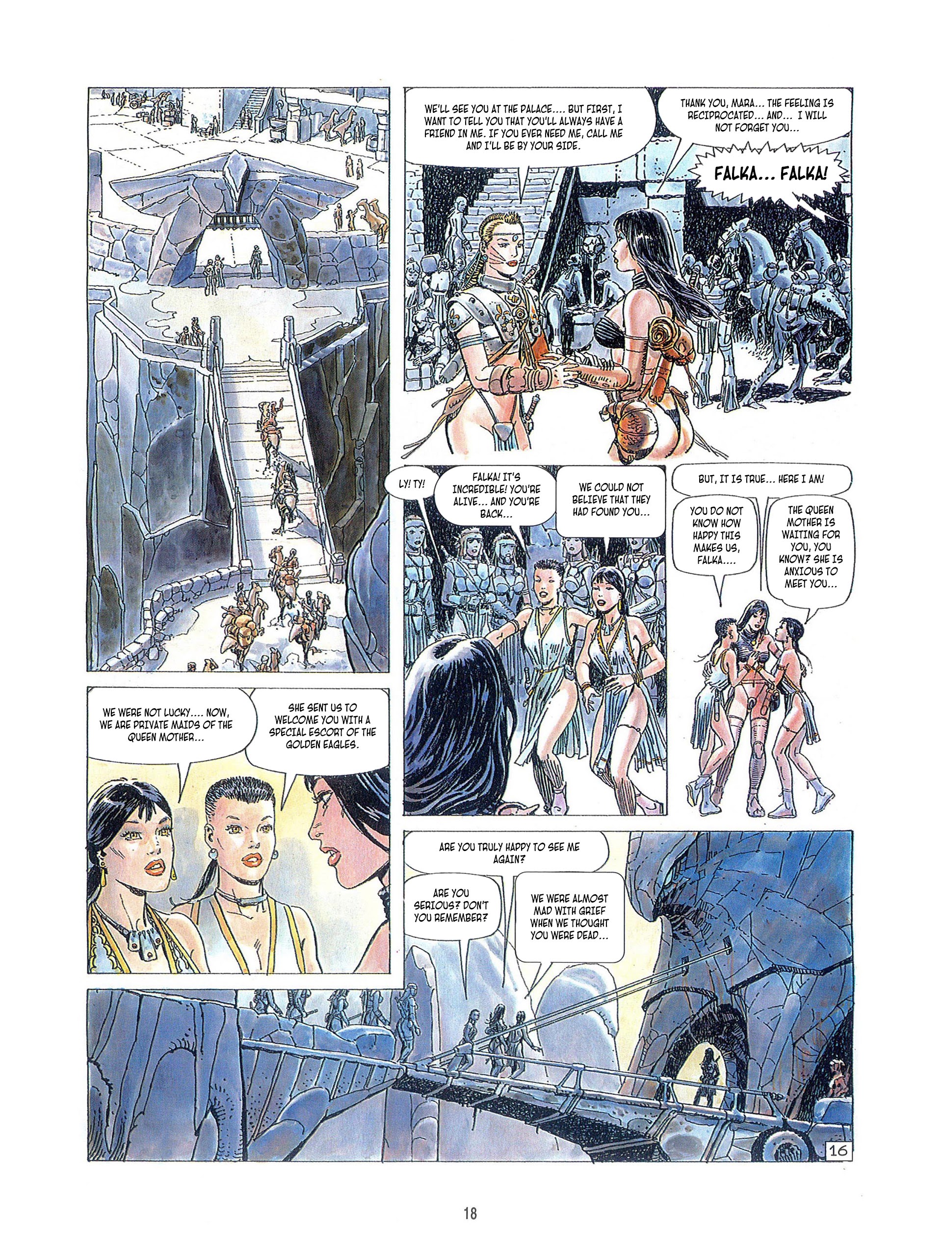 Read online Falka comic -  Issue #4 - 18