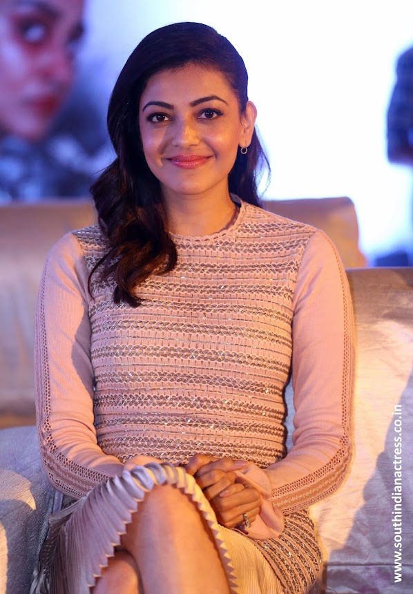 Kajal Aggarwal at Awe Movie Pre Release Function