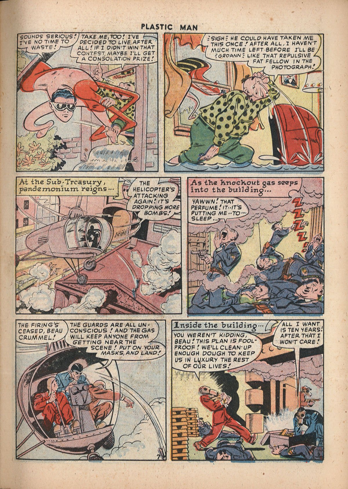 Read online Plastic Man (1943) comic -  Issue #15 - 9