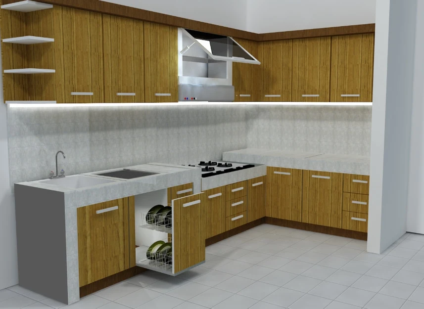 Model Desain Kitchen Set Minimalis Modern