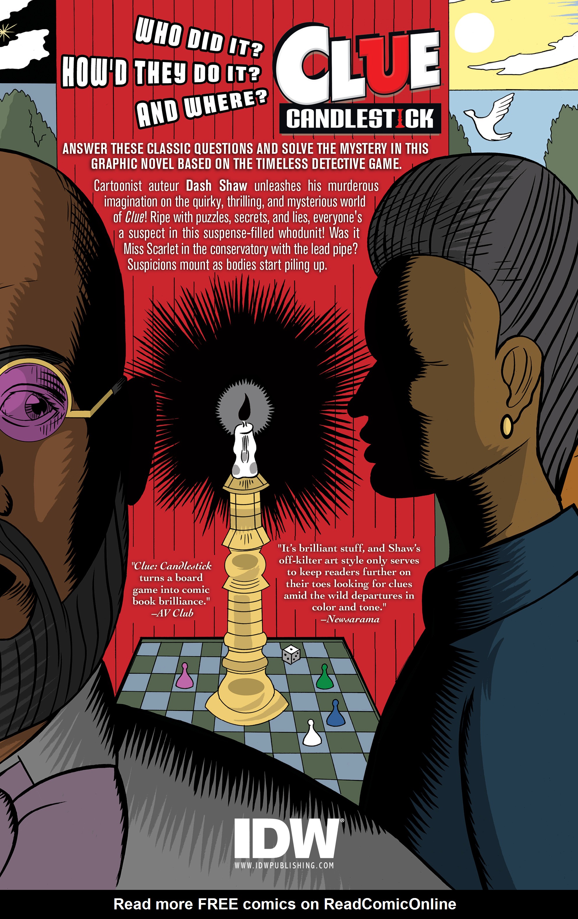 Read online Clue: Candlestick comic -  Issue # _TPB - 105
