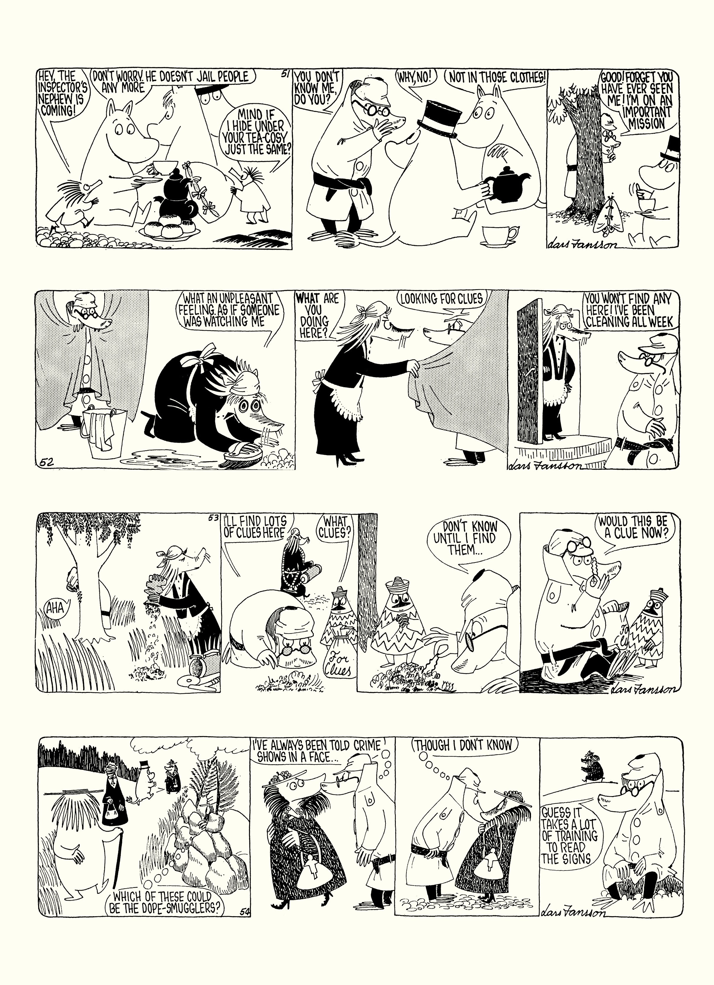 Read online Moomin: The Complete Lars Jansson Comic Strip comic -  Issue # TPB 8 - 84