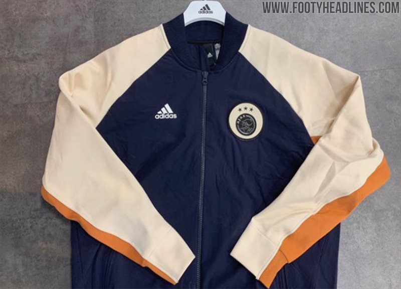 No Hint At Unexpected Third Kit? Ajax Shows Off All-New Adidas VRCT Jacket - Footy Headlines