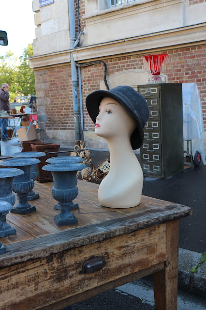 Chapeau / Brocante Amiens Octobre 2016 / Photo Atelier rue verte / 