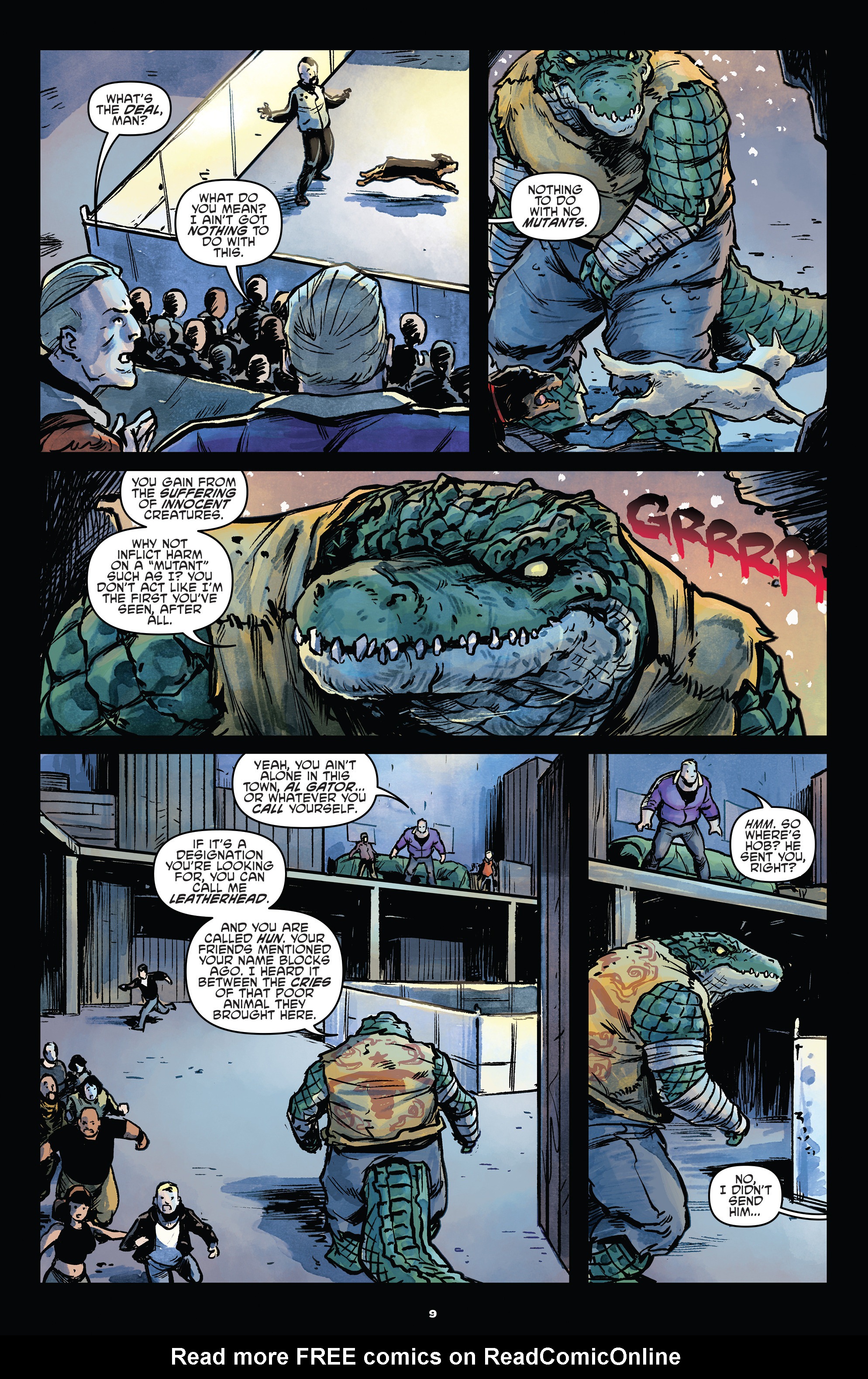 Read online Teenage Mutant Ninja Turtles Universe comic -  Issue #5 - 10