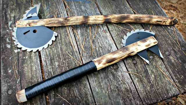 Jake Makes: Building Sawblade BattleAxes