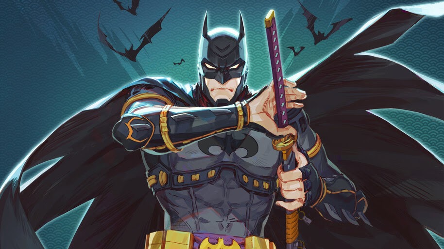 Batman, Ninja, Katana, DC, Superhero, 4K, #6.1152