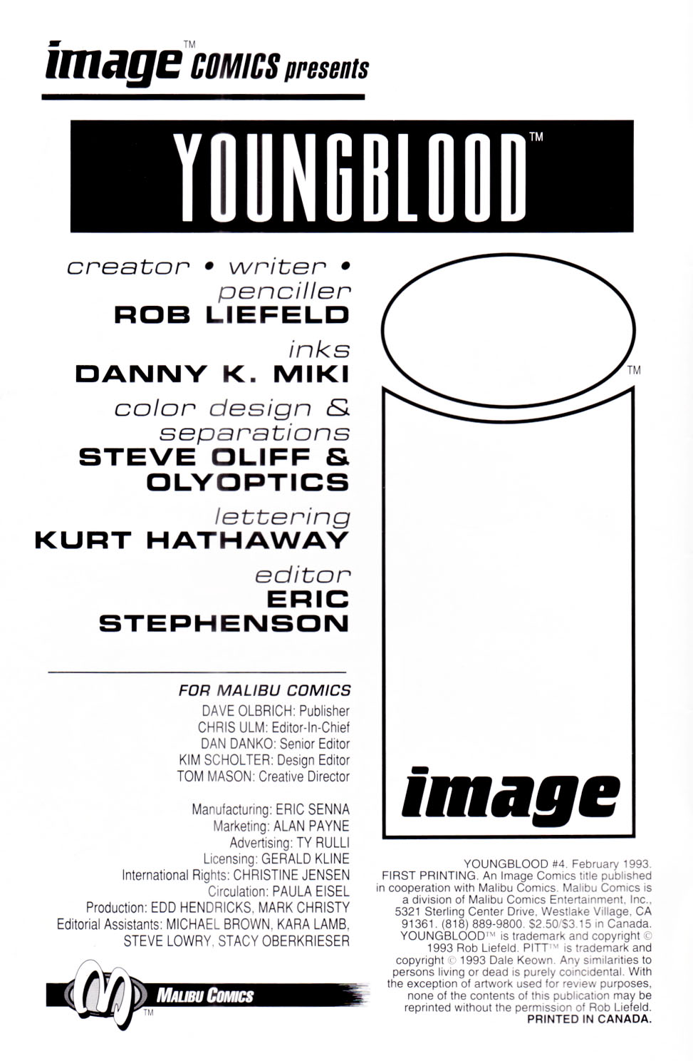 Read online Youngblood (1992) comic -  Issue #4 - 2