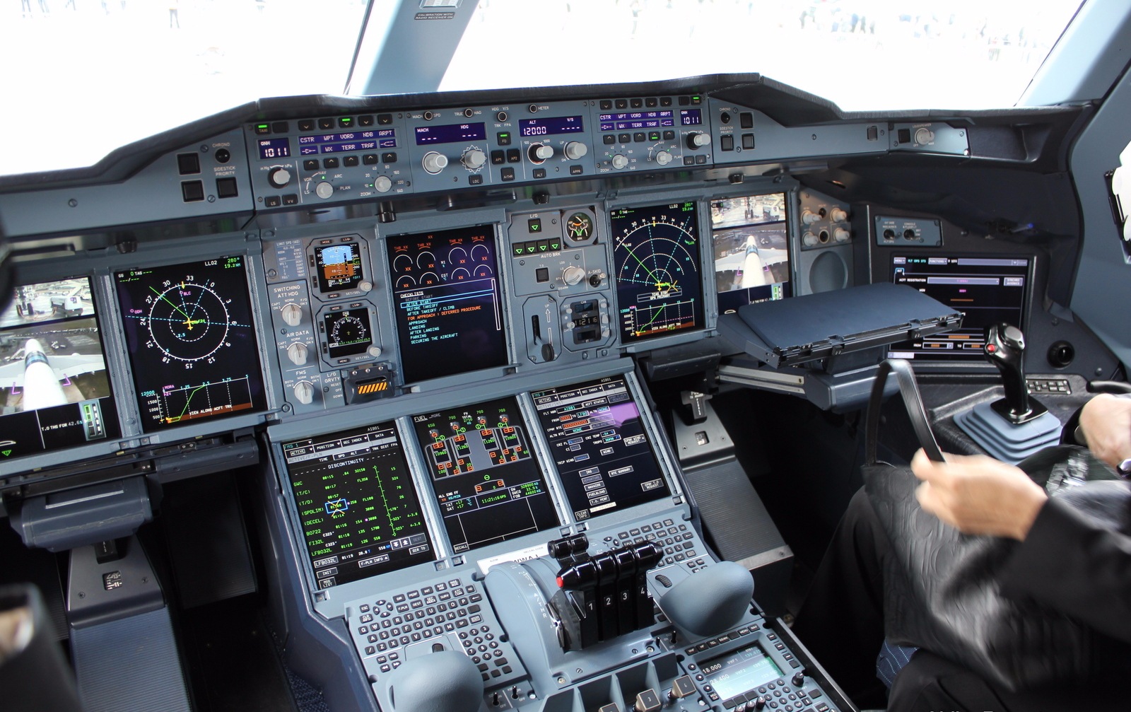 And ass aircraft cockpit
