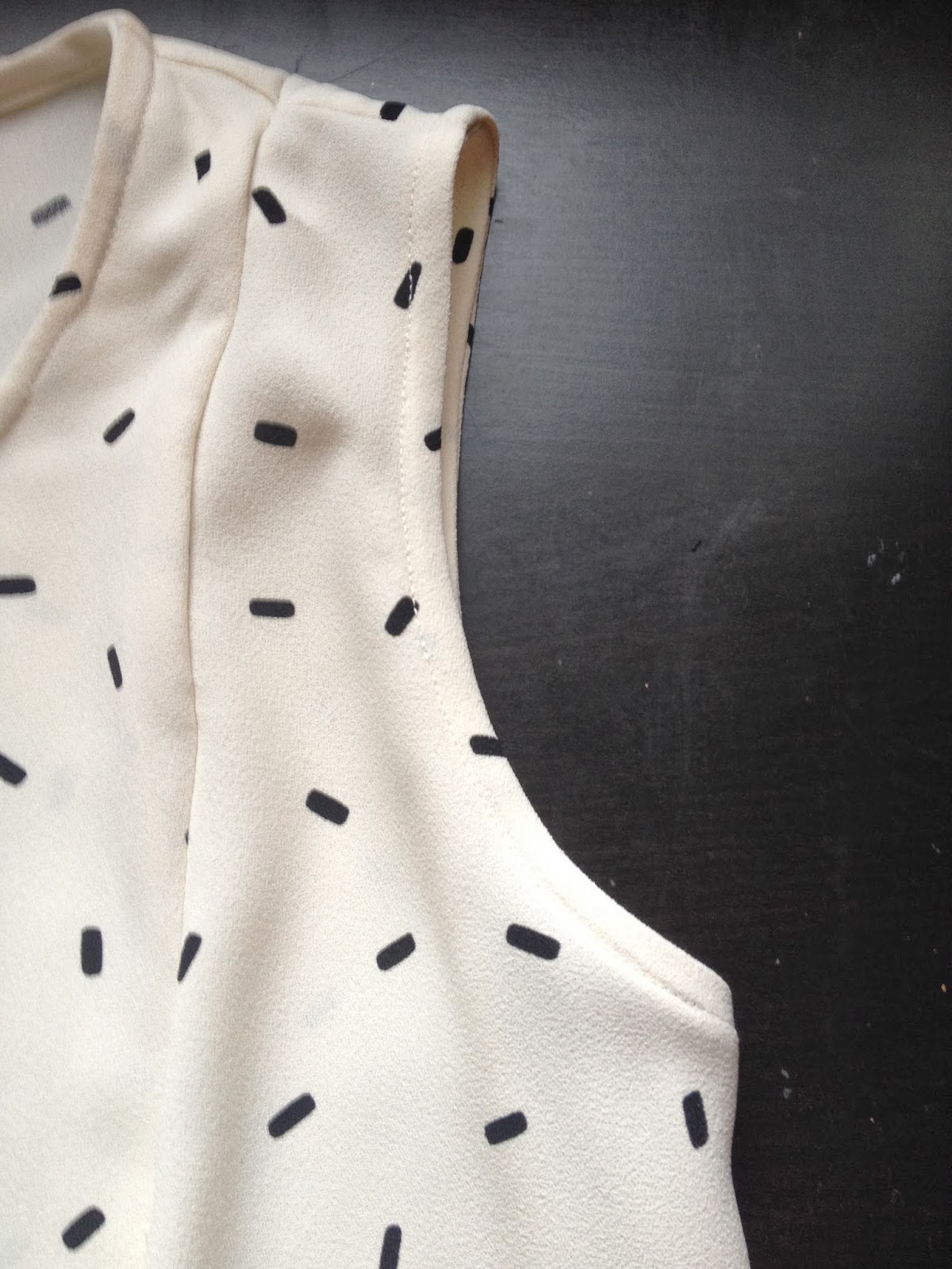Diary of a Chain Stitcher : Rescued Japanese Crepe Pendrell Blouse
