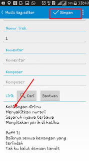 how to add a lyric to a song via android how to add a lyric to a song via android